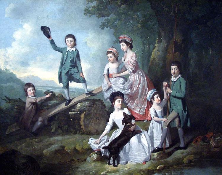 Johann Zoffany The Lavie Children